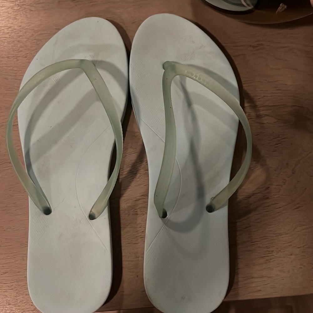 Blue Flip Flops